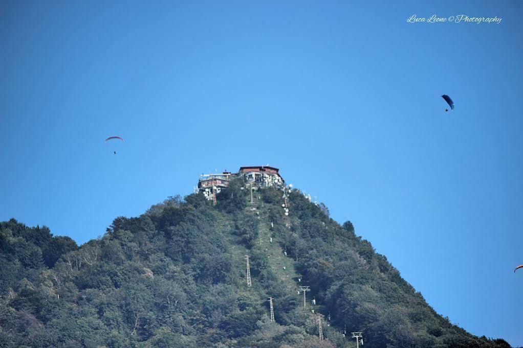 Hotel Funivia Laveno-Mombello Bagian luar foto
