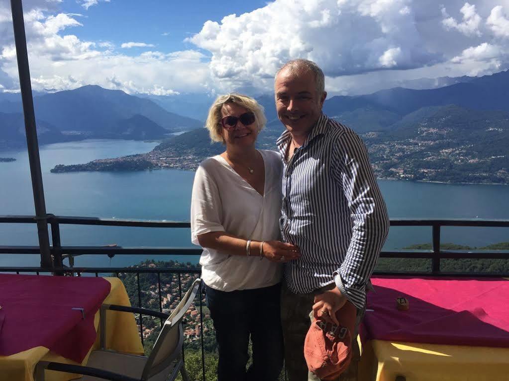 Hotel Funivia Laveno-Mombello Bagian luar foto